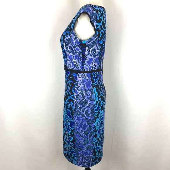 MAGGY LONDON | Print Ponte Sheath Dress - Picture 2 of 6
